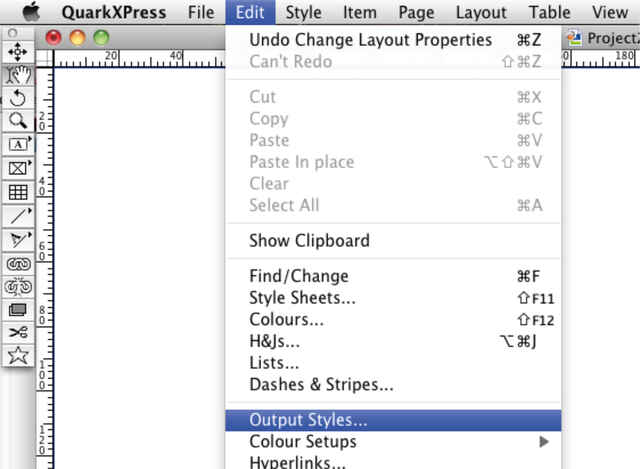 Quark load preset step one